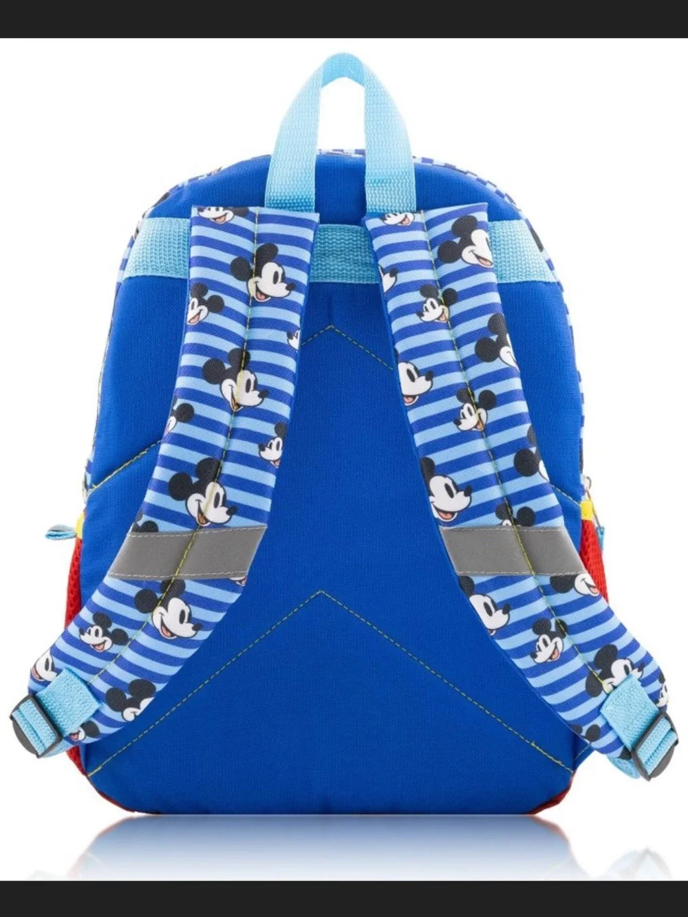 Disney Kids Mickey Mouse 14” Backpack - Red/Blue/Yellow NWT